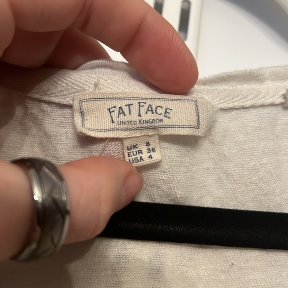 Fat Face Short Sleeve Scoop Neck Tshirt - Picture 2 of 2